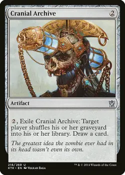1x Cranial Archive - NM English MTG - Khans of Tarkir - Image 1