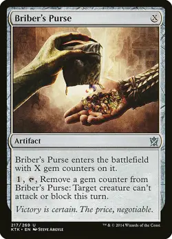 1x Bribers' Purse - NM English MTG - Khans of Tarkir - Image 1