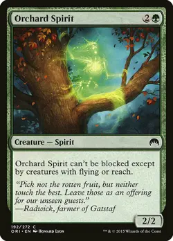 1x Orchard Spirit - NM English MTG - Magic Origins - Image 1