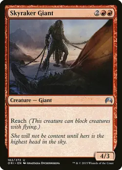 1x Skyraker Giant - NM English MTG - Magic Origins - Image 1