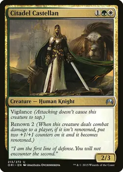1x Citadel Castellan - NM English MTG - Magic Origins - Image 1