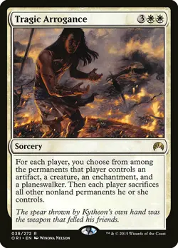 1x Tragic Arrogance - NM English MTG - Magic Origins - Image 1