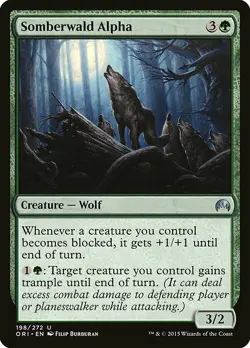 1x Somberwald Alpha - NM English MTG - Magic Origins - Image 1