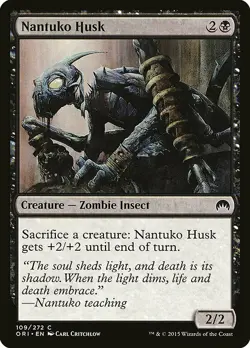 1x Nantuko Husk - NM English MTG - Magic Origins - Image 1
