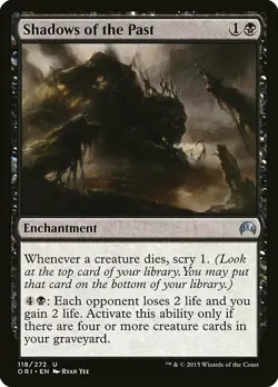 1x Shadows of the Past - NM English MTG - Magic Origins - Image 1