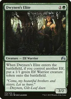 1x Dwynen's Elite - NM English MTG - Magic Origins - Image 1