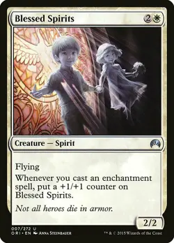 1x Blessed Spirits - NM English MTG - Magic Origins - Image 1