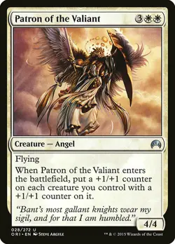 1x Patron of The Valiant - NM English MTG - Magic Origins - Image 1