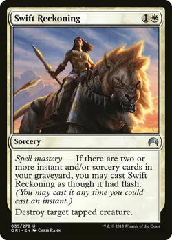 1x Swift Reckoning - NM English MTG - Magic Origins - Image 1