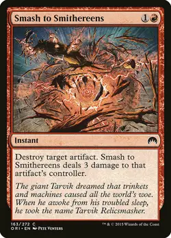 1x Smash to Smithereens - NM English MTG - Magic Origins - Image 1