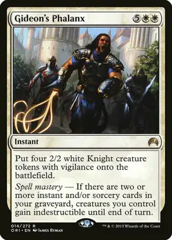 1x Gideons Phalanx - NM English MTG - Magic Origins - Image 1
