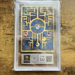 ARS 10 + Pokemon Card ANCIENT MEW " NINTEDO " ERROR 1999 PROMO Japanese PSA - Image 3