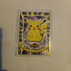 Pokemon 2000 Topps TV Animation Edition Series 3 Pikachu #25 - Image 1