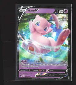 Pokemon SWSH03: Darkness Ablaze #069/189 Ultra Rare Mew V - Image 1