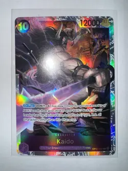 One piece TCG CCG Romance Dawn ENGLISH Kaido SR OP01-094 Card - Image 1