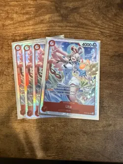 One Piece TCG - Uta SR Playset English - ST23-001 - Starter Deck 23 x4 - Image 1