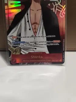 One Piece Card Game-op01-120 Shanks Alt Art English - Image 2
