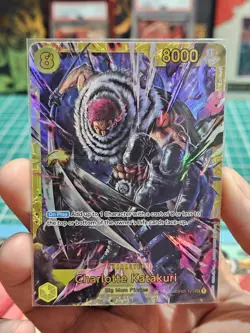 Charlotte Katakuri OP03-123 PRB01 SEC Pillars of Strength One Piece English NM - Image 1