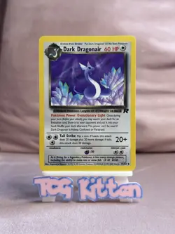 Dark Dragonair - 33/82 - Non Holo - Team Rocket - Pokemon Card - LP - TCGKITTEN - Image 1
