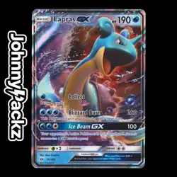 Pokemon TCG - Lapras GX 35/149 Ultra Rare - Sun & Moon Ultra Rare Card (NM) - Image 1