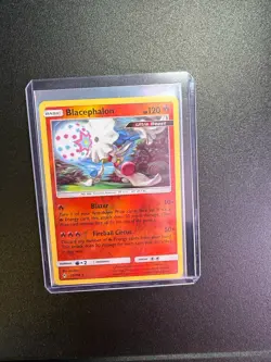 Pokemon TCG SM Unbroken Bonds 32/214 Blacephalon Reverse Holo Rare Card NM - Image 4