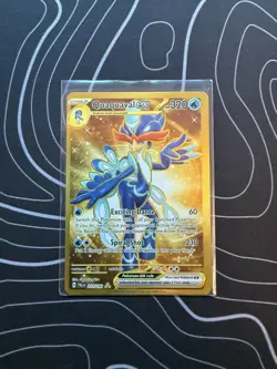 Pokemon TCG Quaquaval EX Scarlet & Violet Paldea Evolved Hyper Card 273/193 - Image 1
