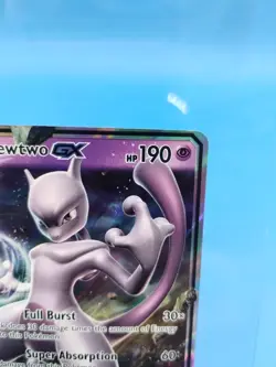 Pokemon Mewtwo GX Shining Legends Ultra Rare Holo Card #39/73 LP Condition - Image 2