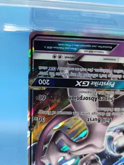 Pokemon Mewtwo GX Shining Legends Ultra Rare Holo Card #39/73 LP Condition - Image 5