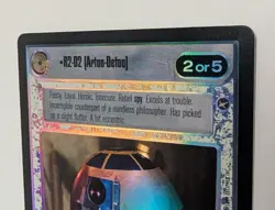 Star Wars CCG R2-D2 Super Rare Foil Card Reflections I 1 - Image 4
