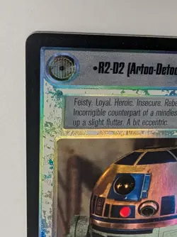 Star Wars CCG R2-D2 Super Rare Foil Card Reflections I 1 - Image 5