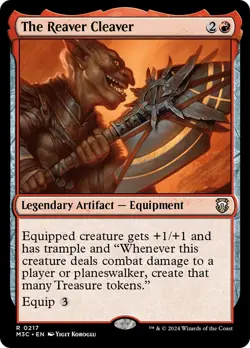 The Reaver Cleaver Modern Horizons 3 Commander PLD Artifact Rare CARD ABUGames - Image 1