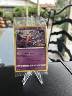 Hisuian Zoroark Lost Origin Stamped 076/196 Sealed Promo Card Near Mint NM - Image 1