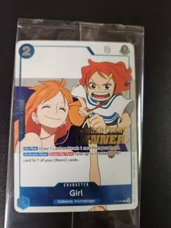 Girl (OP14 Release Event Winner) - One Piece Promo Cards (P-096) English Sealed - Image 1