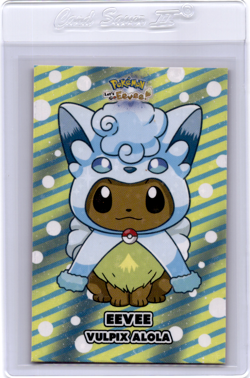 Eevee Vulpix Pokemon Card - Image 1
