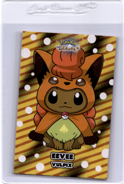 Eevee Vulpix Pokemon Card - Image 1