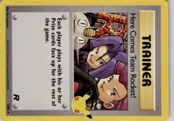Here Comes Team Rocket! 15/82 Celebrations Holo Pokemon TCG Trading Card - Image 5