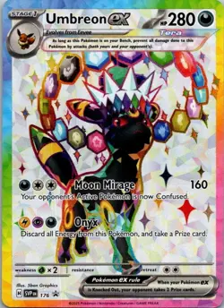 Umbreon ex - 176 Promo SV: Scarlet & Violet Promo Cards SVP 176 NM - Image 1