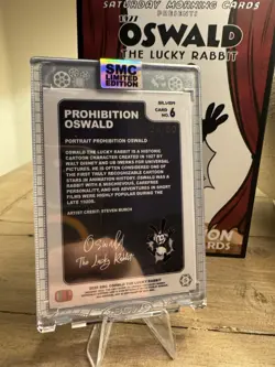 Oswald The Lucky Rabbit Saturday Morning Card Prohibition Oswald /50 - Image 2