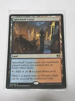 MTG Spirebluff Canal Kaladesh Magic the Gathering 249 - Image 1