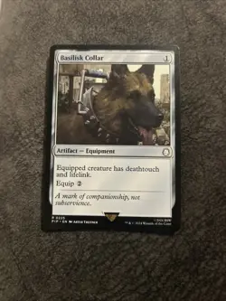 Basilisk Collar - MTG - Magic- Fallout 225 - Image 1