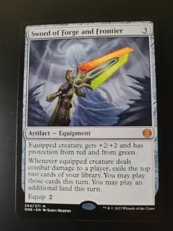 Sword of Forge and Frontier 244 MTG Phyrexia: All Will Be One (ONE) Mythic NM - Image 1