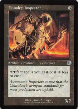 Foundry Inspector U The Brothers' War: Retro Frame Artifacts 16 LP-NM - Image 1