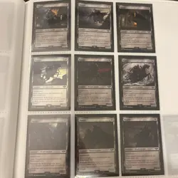 Nazgul - Set of 9 (1 of Each) The Lord of the Rings: Tales of Middle-earth MTG - Image 1