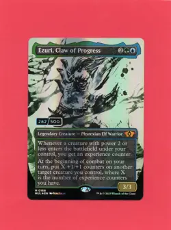 Magic the Gathering MUL Ezuri, Claw of Progress Serial Numbered 282/500 NM - Image 1