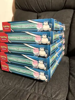Lot 10-Pokemon TCG Greninja & Kingdra ex/Snorlax & Blissey ex Collection Boxes - Image 4