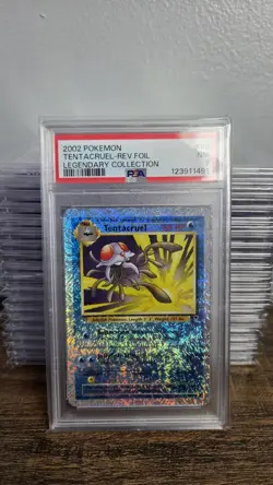 Tentacruel 66/110 Legendary Collection Reverse Holo 2002 Pokemon PSA 7 - Image 1