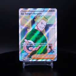 Lt. Surge’s Bargain 170/132 - Pokemon TCG Mega Evolution- NM Ultra Rare FULL ART - Image 1