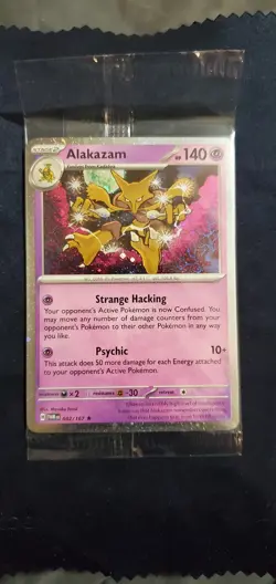 Alakazam 082/167 Cosmos Holo - 2025 Knockout Collection Pokemon TCG NM - Image 1