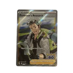 Professor's Research 078/078 Full Art Ultra Rare Pokemon Go Willow 78 NM 2022 - Image 1