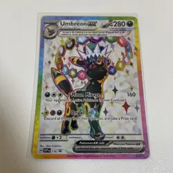 Pokemon TCG Umbreon ex SVP 176 Black Star Promo - Image 1